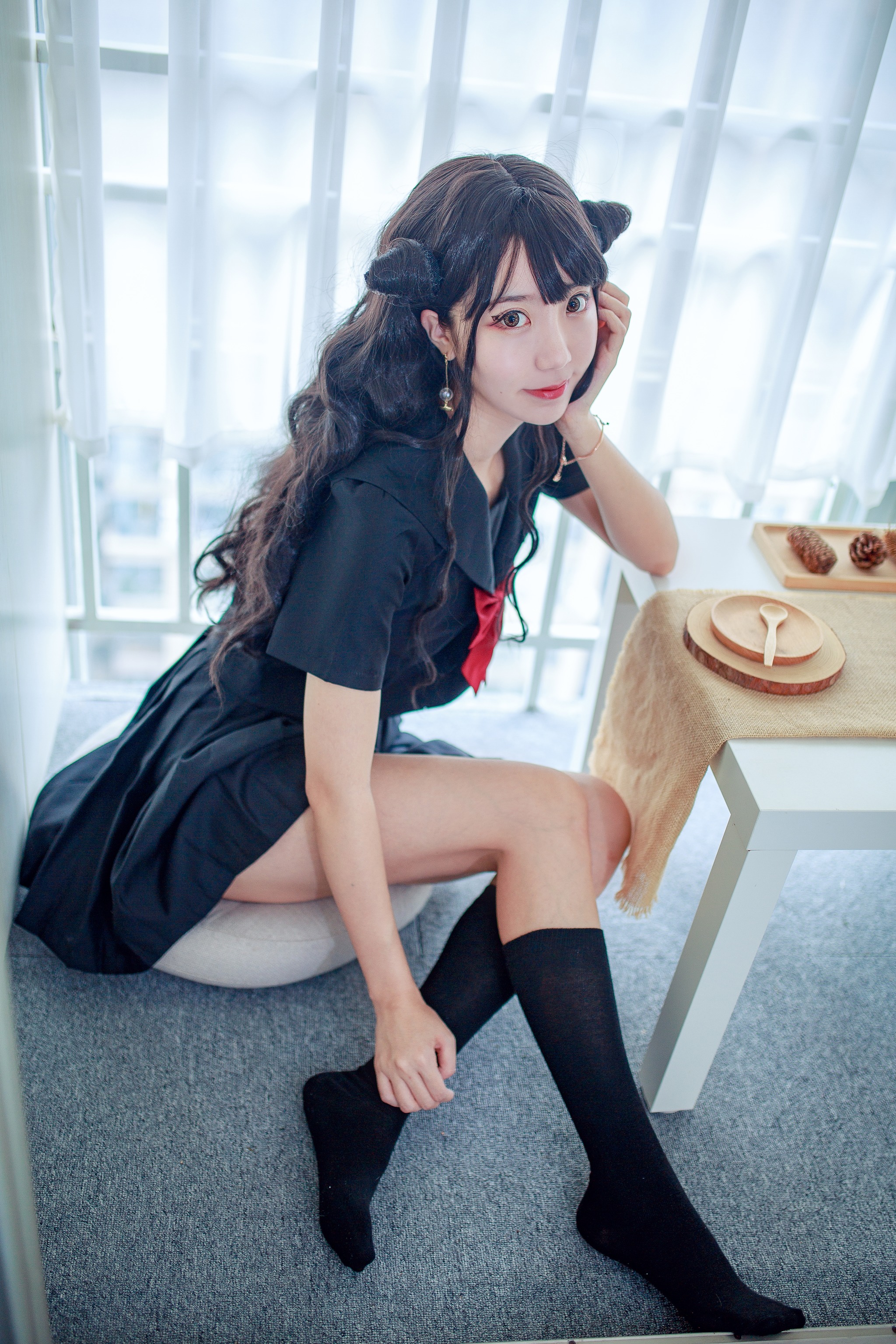 图片[1]-黑川 – NO.053 小恶魔本-JK制服[32P]-XikXak